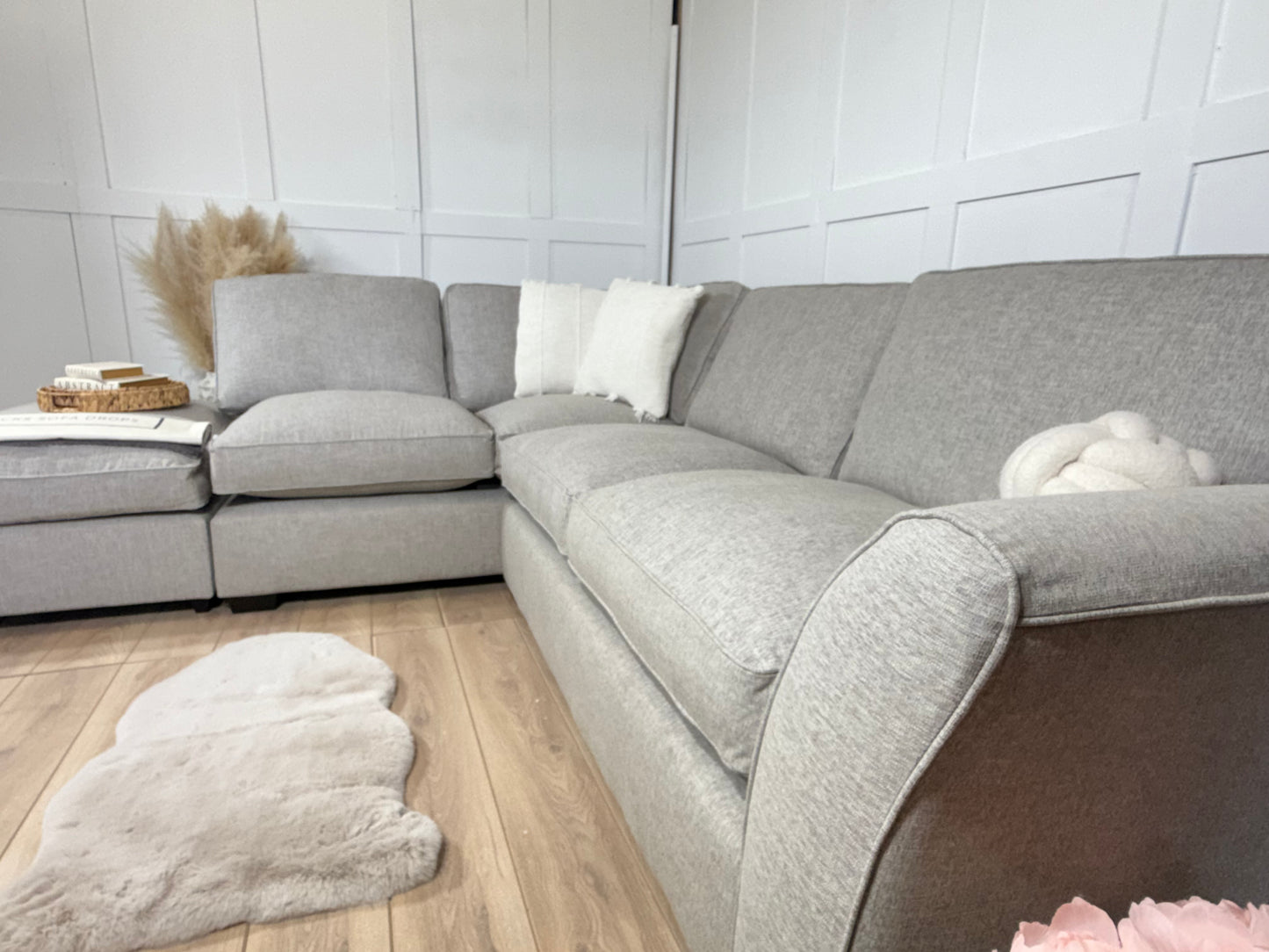 Brand New “Chichester” Corner Sofa in “Grey”