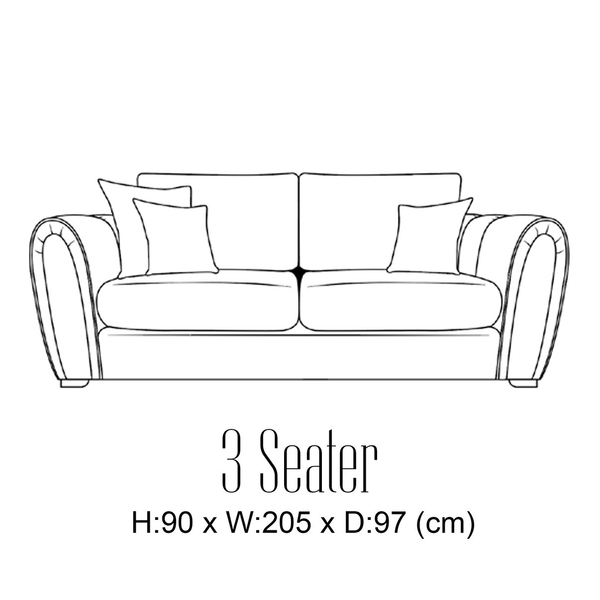 Brand New “Malden” Corner Sofa