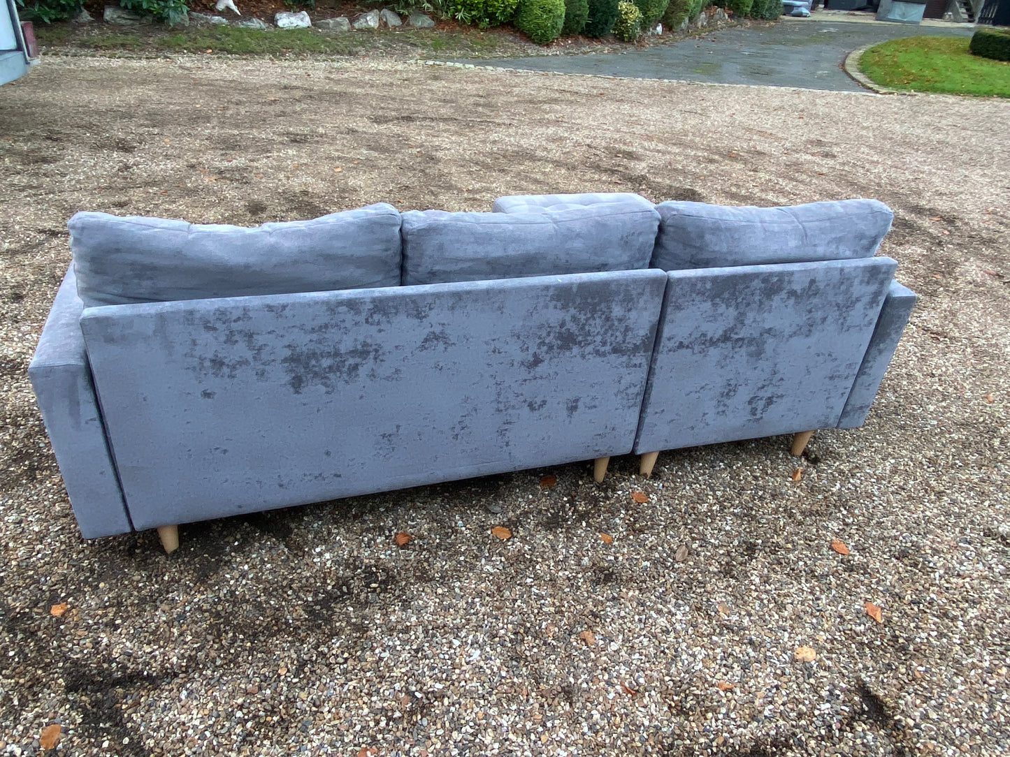 Grey Ikea chaise