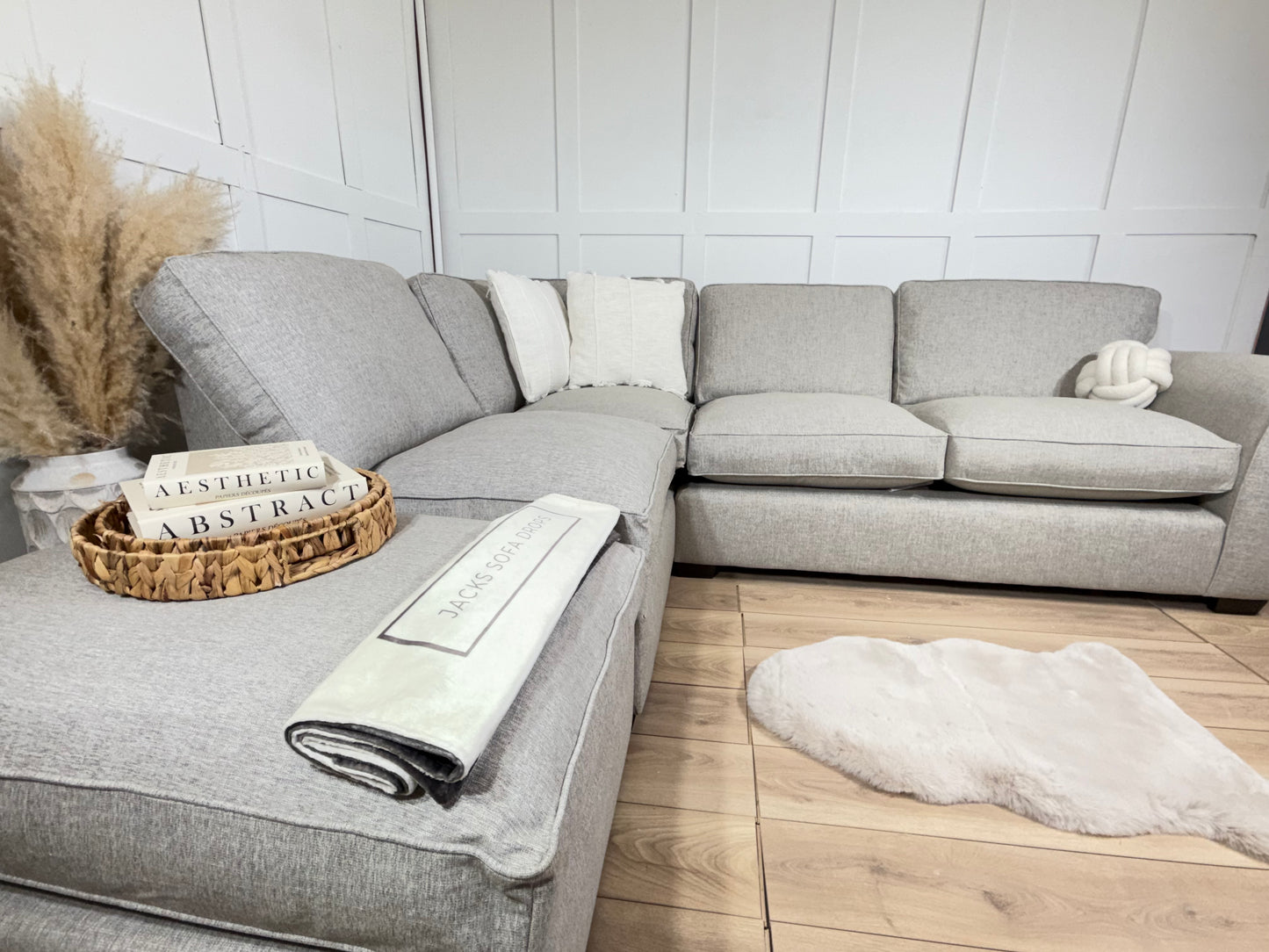Brand New “Chichester” Corner Sofa in “Grey”