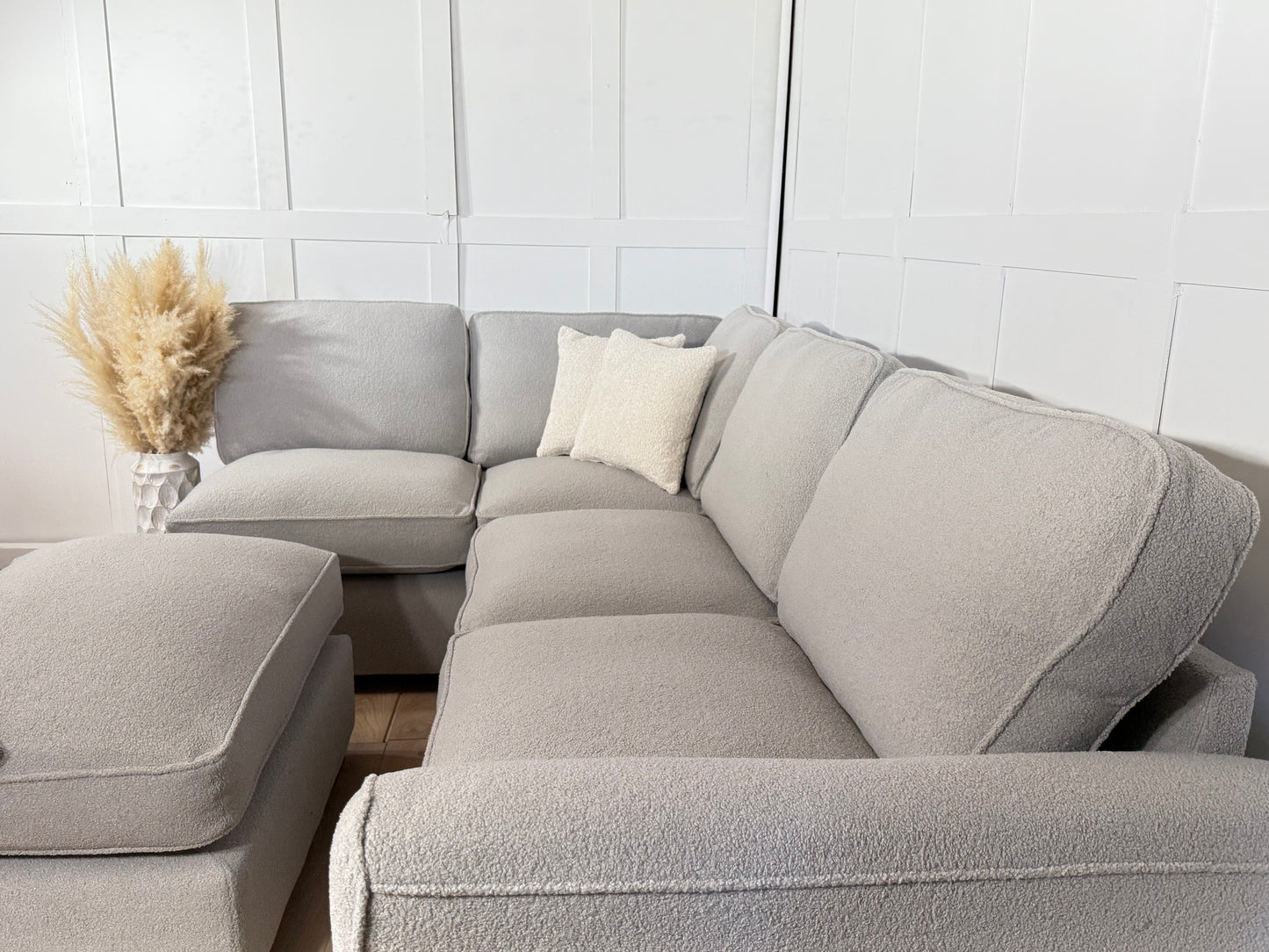 Brand New “Chichester” Corner Sofa in a “light grey”