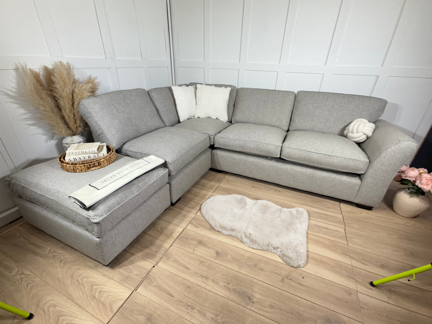 Brand New “Chichester” Corner Sofa in “Grey”