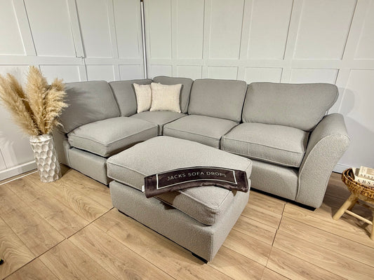 Brand New “Chichester” Corner Sofa in a “light grey”