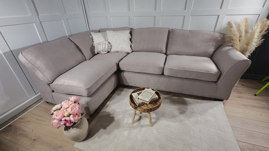 “Chichester” Corner Sofa in “Stone”